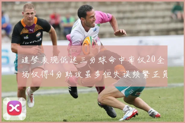 追梦表现低迷三分球命中率仅20全场仅得4分助攻虽多但失误频繁正负值惨淡